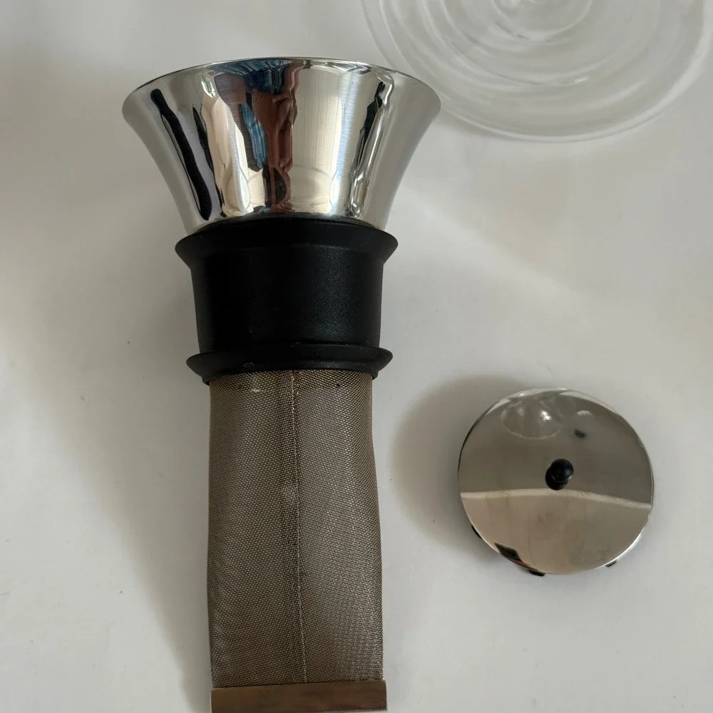 Vintage Eva Solo CafeSolo 1L Coffee Maker Glass Carafe Neoprene Cover Denmark